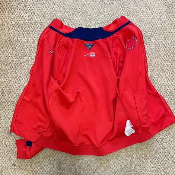 Nike Barcelona FC Track Jacket Youth XL / Women’s M/ Men’s Small Like New - Picture 7 of 8